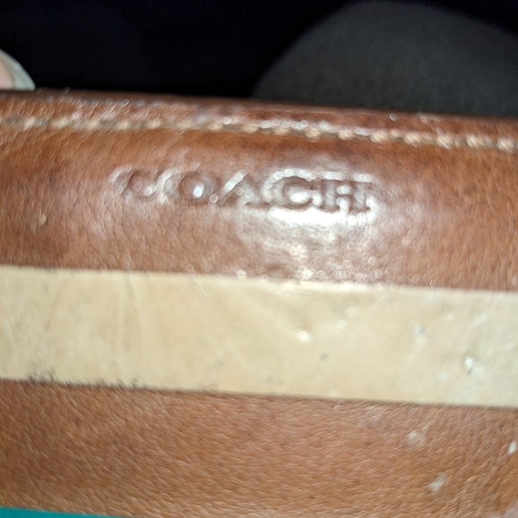 Vintage Men's Coach Bifold Wallet Leather Wallet RARE DESIGN - Picture 2 of 14